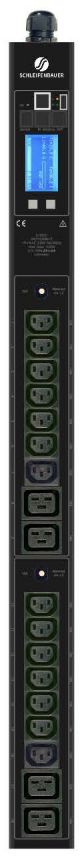 Monitored PDU - AUSGÄNGE 14 x IEC 60320 C13 , 4 x IEC 60320 C19