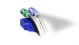 DVI-Kabel und 2xPS-2 Kabel