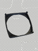 120×120 Mounting Gasket for Silent Fans – For 1.5–2.5 mm Panels