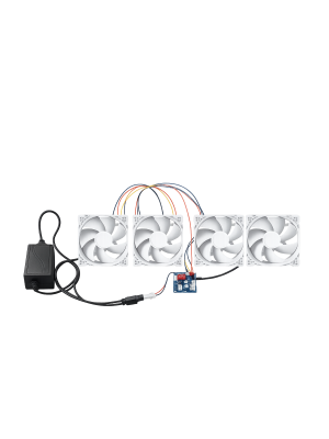 Adjustable PWM fans with controller