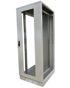 19" Anreihschrank ohne Seitenwände für Sidecooler Rack schwarz, 600x1200x2100, seitlich
