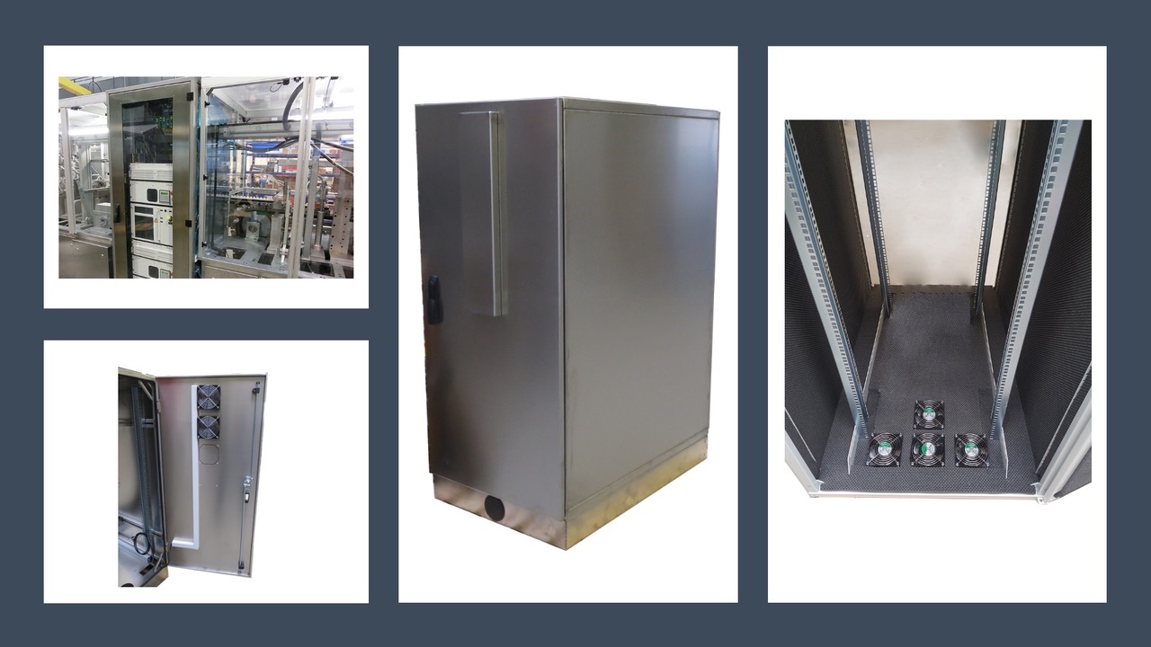 Stainless Steel Server Cabinets