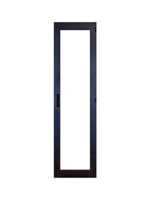 RZ Pro Sichttür mit Dreipunkt-Verriegelung und Drehhebelgriff 600x2200 (BxH), Sichttür